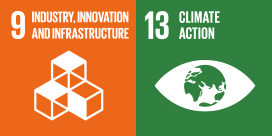 9. INDUSTRY, INNOVATION AND INFRASTRUCTURE, 13. CLIMATE ACTION