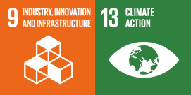 9.INDUSTRY, INNOVATION AND INFRASTRUCTURE, 13. CLIMATE ACTION