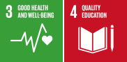 3. GOOD HEALTH AND WELL-BEING, 4. QUALITY EDUCATION