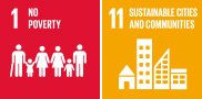 1. NO POVERTY, 11. SUSTAINABLE CITIES AND COMMUNITIES